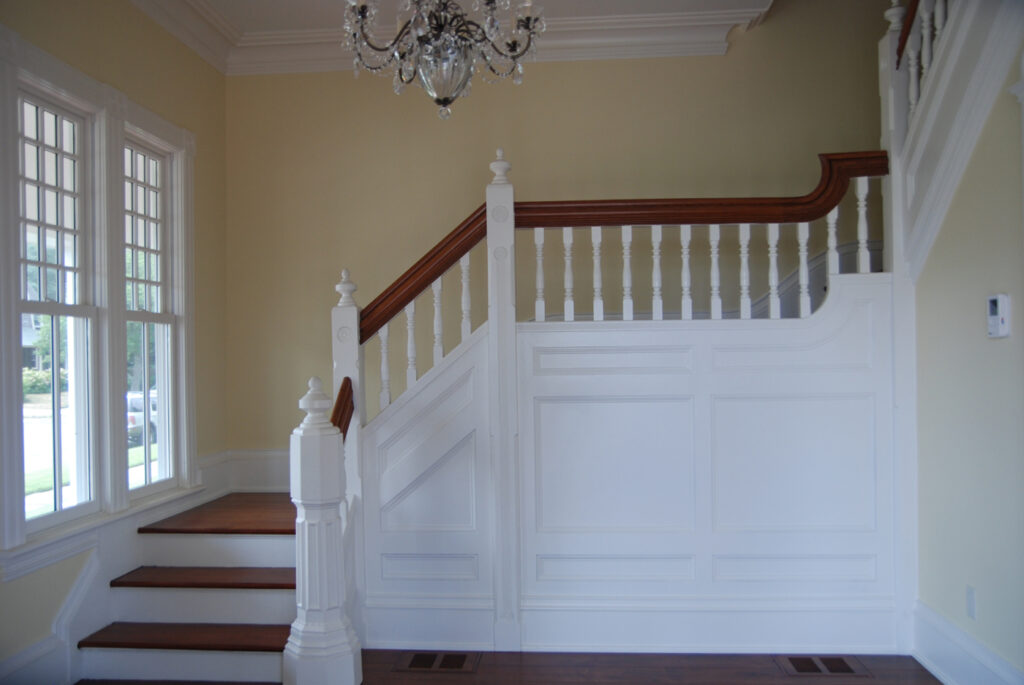 Staircase- Wood Panelling Vertical